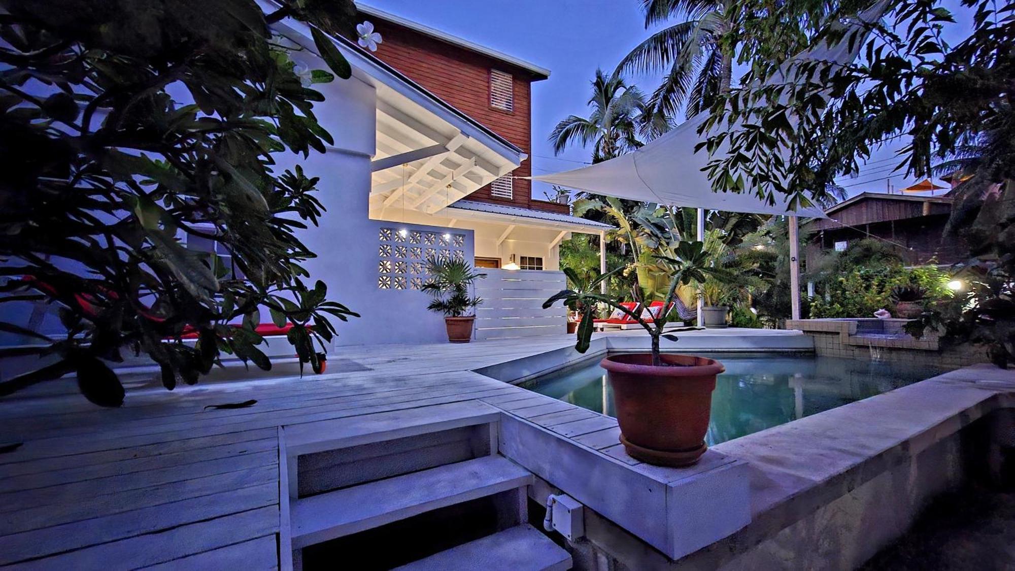 Amanda'S Place Green Studio - Pool And Tropical Garden Кей-Колкер Екстер'єр фото